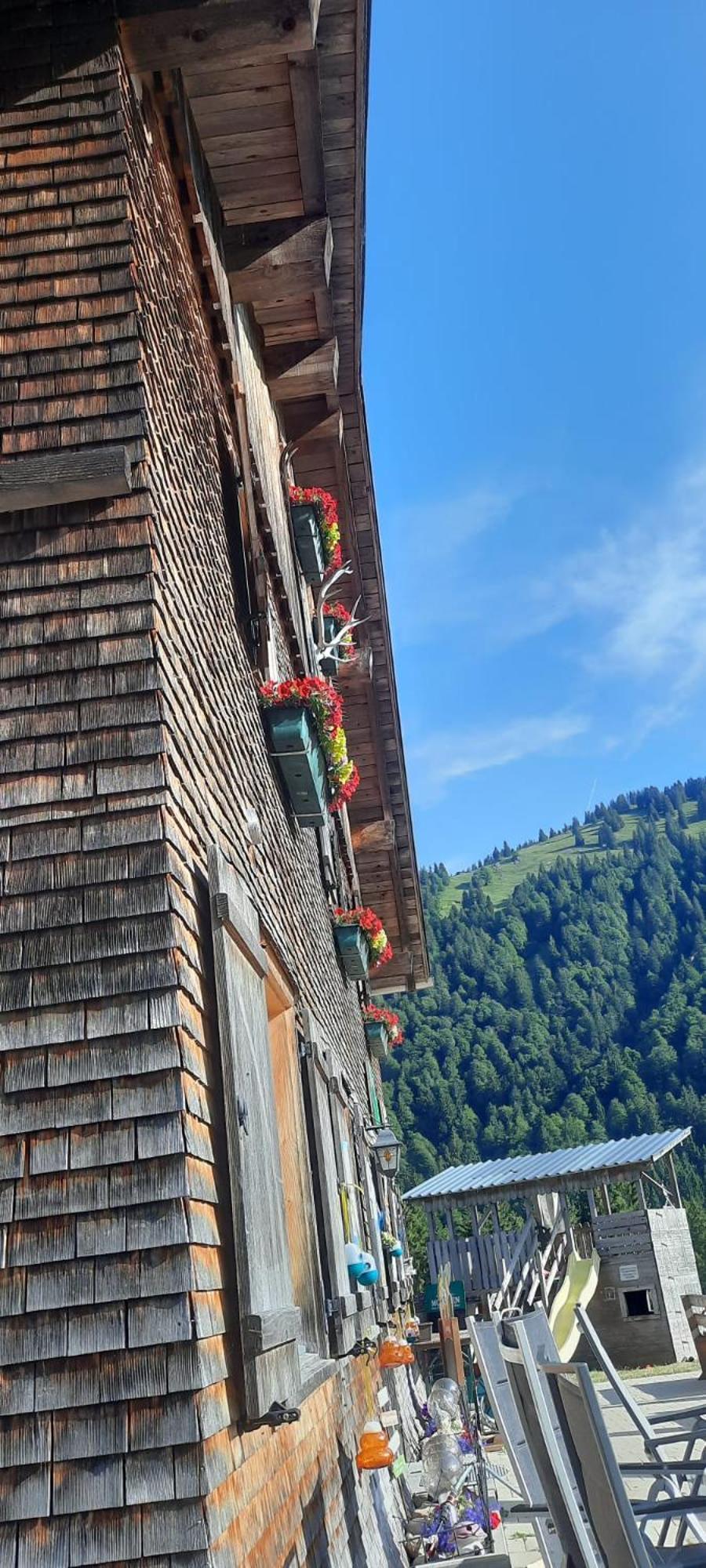 Jausenstation Neuschwand Villa Hittisau Kültér fotó