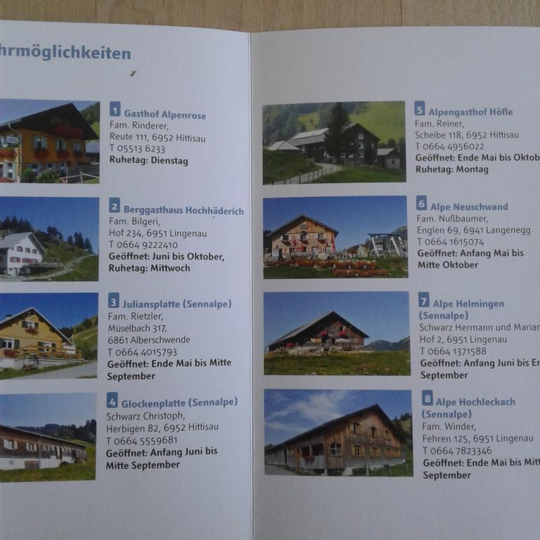 Jausenstation Neuschwand Villa Hittisau Kültér fotó