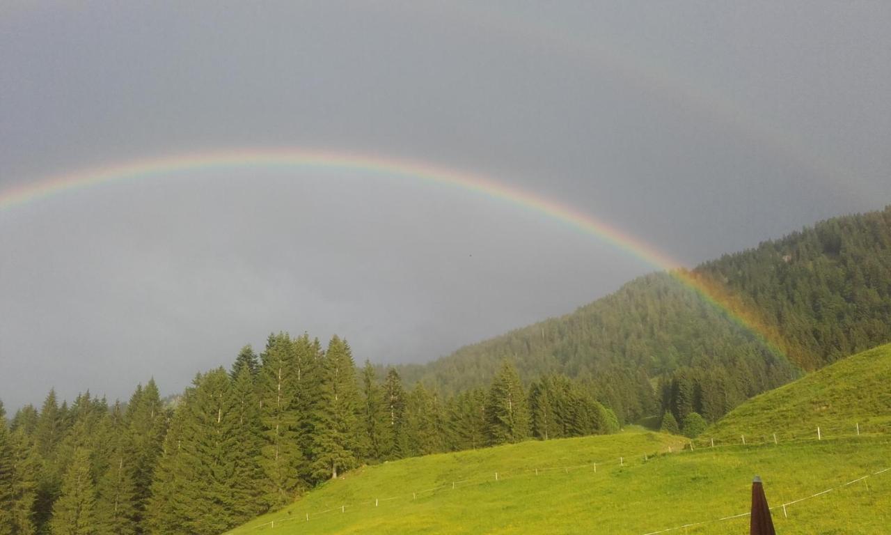 Jausenstation Neuschwand Villa Hittisau Kültér fotó